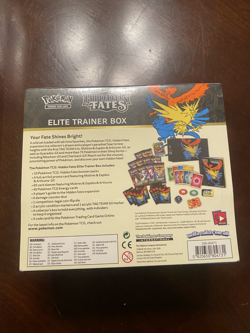 Brand NEW Pokemon HIDDEN FATES Elite Trainer Box ETB - Factory Sealed - Image 2