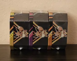 New Factory Sealed Pokemon V Powers Collection Tins Pikachu Eevee Eternatus - Image 2