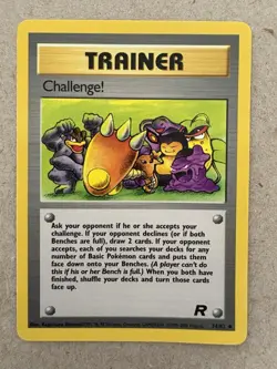Pokemon - Team Rocket - Challenge! 74/82 - Uncommon LP/NM - Image 1