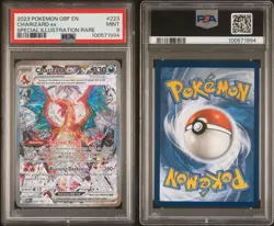 2023 Pokemon OBF en Obsidian Charizard EX Special Illustration Rare #223 PSA 9 - Image 3