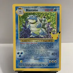 Pokemon TCG Blastoise 2/102 Celebrations Classic Collection MINT CONDITION - Image 1