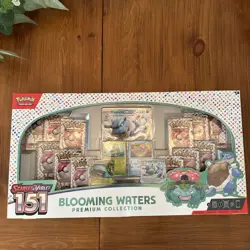 Pokemon TCG Scarlet & Violet 151 Blooming Waters Premium Collection - New Sealed - Image 1