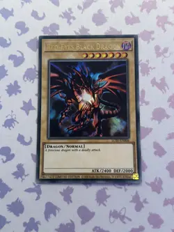 YU-GI-OH! - Red-Eyes Black Dragon - LC01-EN006 - Limited Edition - Image 1
