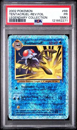 PSA 1 Tentacruel Legendary Collection 66/110 Reverse Holo Pokemon 2002 PR MK - Image 1