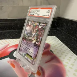 Pokemon 2015 XY Breakthrough MEWTWO EX PSA 9 #62 Mint RARE - Image 3