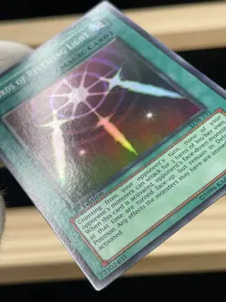 Yugioh Asian English - Swords of Revealing Light LOB-101 1st Edition LP EX - Image 3