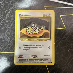 Pokemon TCG Dunsparce Neo Discovery 54/75 Regular Unlimited Common D6 - Image 1