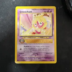 Smoochum Neo Revelation Unlimited 54/64 Pokemon TCG Vintage WOTC D1 - Image 1