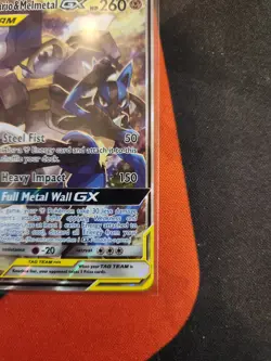 Lucario & Melmetal GX - SM192 Black Star Promo Alternate Art Pokemon TCG - NM - Image 3