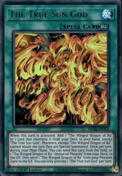 The True Sun God 1st Ed Ultra MP22-EN275 Yu-Gi-Oh! - Image 1