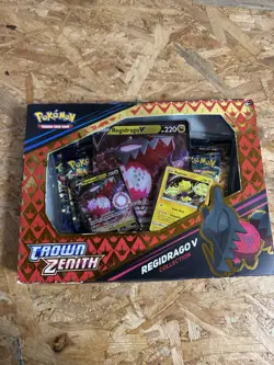 Pokemon TCG Crown Zenith Regidrago V Box - New Factory Sealed - Image 2