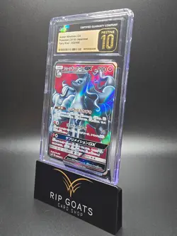 2018 Pokemon Japanese Alolan Ninetales GX 053/050 Fairy Rise CGC PRISTINE 10 - Image 1