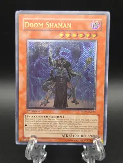 Doom Shaman [Ultimate Rare 1st Edition] TAEV-EN025 YuGiOh Tactical Evolution - Image 1