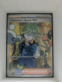 Clemont's Quick Wit - 229/191 - Ultra Rare - Surging Sparks - NM/M Pokemon Card - Image 1
