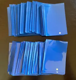 110 + Ultra Pro Standard Card Sleeves Deck Protector - Blue - Image 1