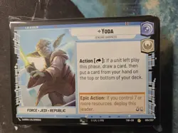 Yoda - TOURNAMENT READY TO PLAY STAR WARS UNLIMITED STARTER DECK CARD GAME - Image 2