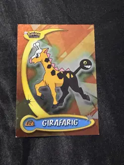 Girafarig #29 Pokemon Topps Advanced Challenge Card Holo - Image 2