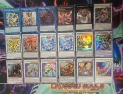 Crystron Deck Core - Smiger F.A. Dawn Dragster Clockwork Knight Yu-Gi-Oh! - Image 2