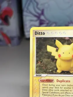 Pokemon EX Delta Species Non-Holo Ditto 3 Card Lot Pikachu - Mr. Mime - Ditto - Image 4