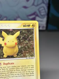 Pokemon EX Delta Species Non-Holo Ditto 3 Card Lot Pikachu - Mr. Mime - Ditto - Image 5