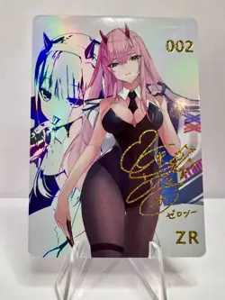 Zero Two Darling In The Franxx Goddess Story ZR Anime Girl Waifu Card - Image 1