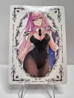 Zero Two Darling In The Franxx Goddess Story ZR Anime Girl Waifu Card - Image 2
