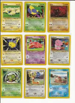 Pokemon TCG Neo Genesis 41 Card Lot - Image 3