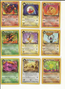Pokemon TCG Team Rocket Set 42 Card Lot - Image 1