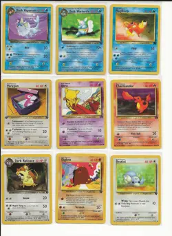 Pokemon TCG Team Rocket Set 42 Card Lot - Image 2