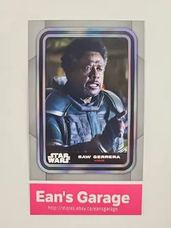 Topps 2023 Star Wars Andor Saw Gerrera card #17 - Mint - Image 1