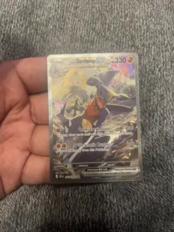 Pokemon TCG Cynthia's Garchomp EX Holo Card 232/182 Sv10: Destined Rivals - Image 1