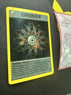 Pokemon Cards Rainbow Energy 17/82 Team Rocket Holo Unlimited 044💎NM💎 - Image 2