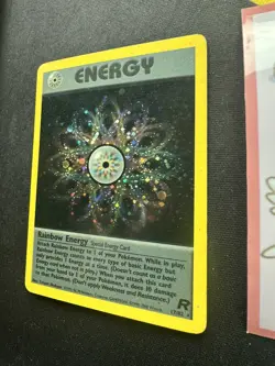 Pokemon Cards Rainbow Energy 17/82 Team Rocket Holo Unlimited 044💎NM💎 - Image 3