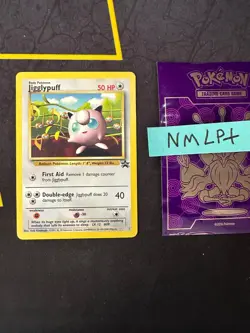 Pokemon Card Jigglypuff WOTC Black Star Promo #7 2000 99 💎NM LP+💎 - Image 1