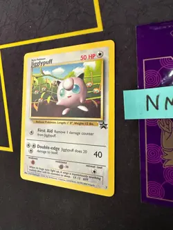 Pokemon Card Jigglypuff WOTC Black Star Promo #7 2000 99 💎NM LP+💎 - Image 3