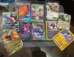 Pokemon Jumbo CARDS Lot of 16 Charizard Promos pikachu vmax dragonite and more - Image 2