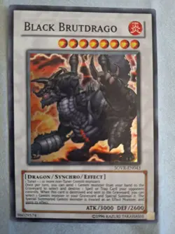 Black Brutdrago SOVR-EN043 Stardust Overdrive Unlimited LP Super Rare - Image 1