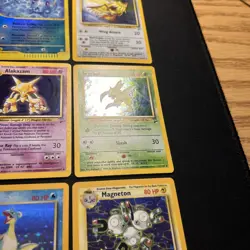 Vintage Pokemon Card Holo Rare Lot - Base Set 2 & Fossil 1999 Super clean!!! - Image 5