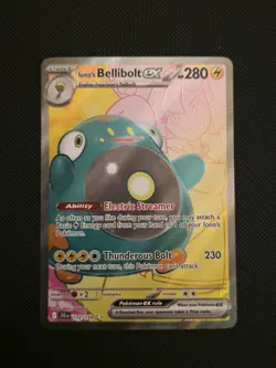 Pokemon TCG Iono's Bellibolt EX 172/159 Journey Together Ultra Rare Card NM Eng - Image 1