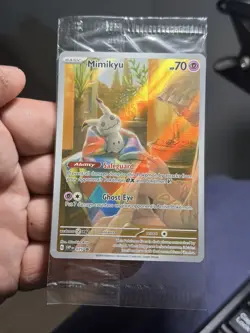 Mimikyu Full Art Scarlet & Violet Holo Pokemon TCG Card 75 Promo - Image 1