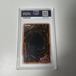Red-Eyes Black Dragon PCJ-EN001 YuGiOh #EN001 Power of Chaos Joey PSA 9 MINT - Image 2