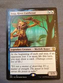 MTG Sygg, River Cutthroat #176 Shadowmoor Regular NM/M - Image 1
