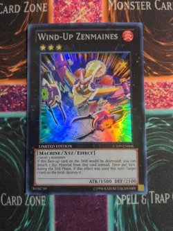 Yu-Gi-Oh! Wind-Up Zenmaines CT09-EN008 Limited Super Rare NM - Image 1