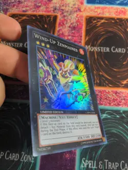Yu-Gi-Oh! Wind-Up Zenmaines CT09-EN008 Limited Super Rare NM - Image 2