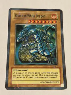 Yu-Gi-Oh! TCG Fake Card Blue Eyes White Dragon Alternate Design - Image 1