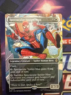 MTG - Spectacular Spider-Man - Borderless - Marvel's Spider-Man - Regular - Image 1