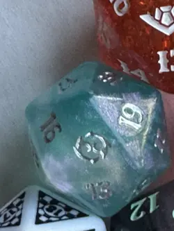 OVERSIZED D20 SPINDOWN Die Lot of 6 Magic the Gathering MTG - Image 4