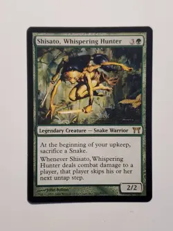 MtG Shisato, Whispering Hunter LP x1 - Champions of Kamigawa - Image 1