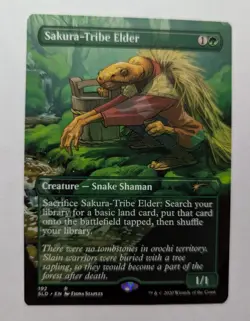 1 x Sakura-Tribe Elder Borderless NM - Secret Lair MTG Magic x1 - Image 1