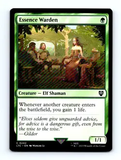 #242 2023 Tales of Middle-earth Commander LTC Essence Warden Common - Image 1